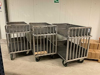 Orderpickkar/winkelwagen (3x) - afbeelding 1 van  9