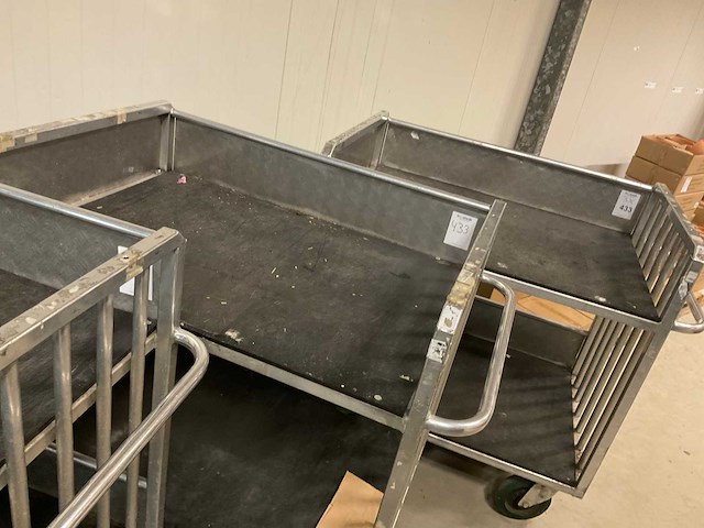 Orderpickkar/winkelwagen (3x) - afbeelding 3 van  9