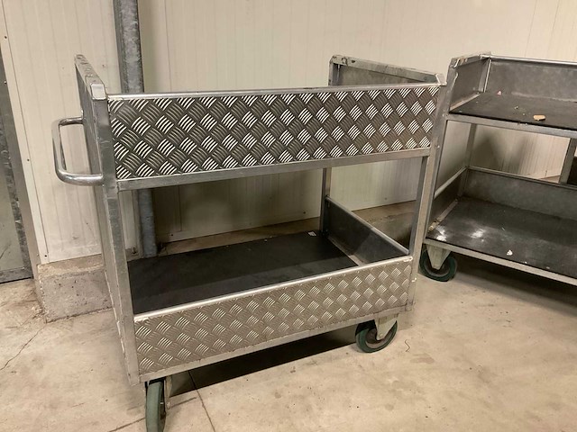 Orderpickkar/winkelwagen (3x) - afbeelding 8 van  9