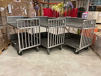 Orderpickkar/winkelwagen (3x) - afbeelding 1 van  8