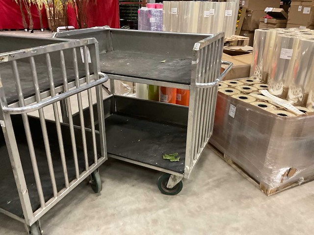 Orderpickkar/winkelwagen (3x) - afbeelding 2 van  8