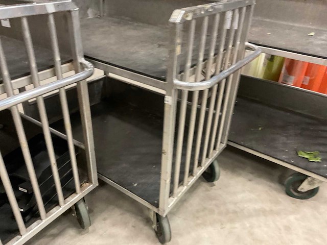 Orderpickkar/winkelwagen (3x) - afbeelding 3 van  8