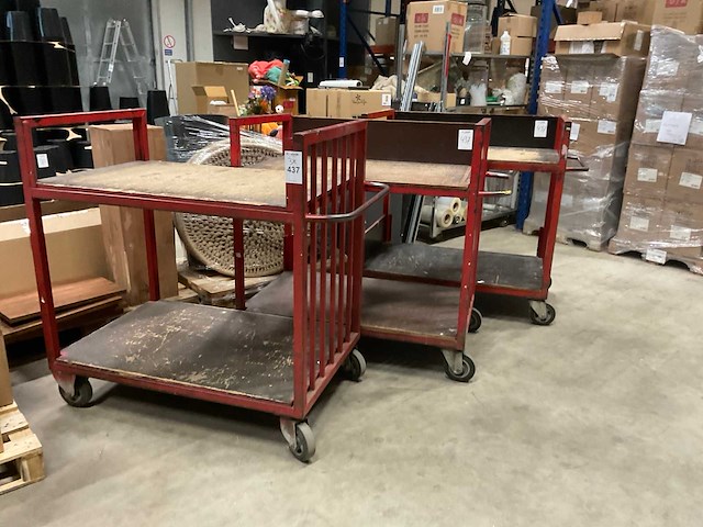 Orderpickkar/winkelwagen (3x) - afbeelding 4 van  11