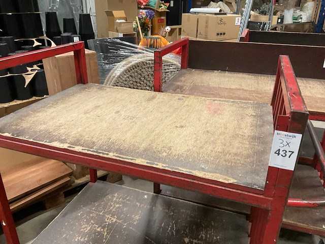 Orderpickkar/winkelwagen (3x) - afbeelding 7 van  11