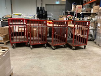 Orderpickkar/winkelwagen (4x) - afbeelding 1 van  9