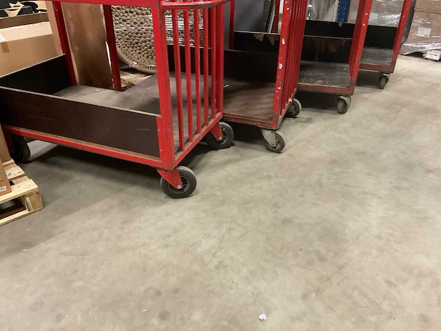 Orderpickkar/winkelwagen (4x) - afbeelding 4 van  9