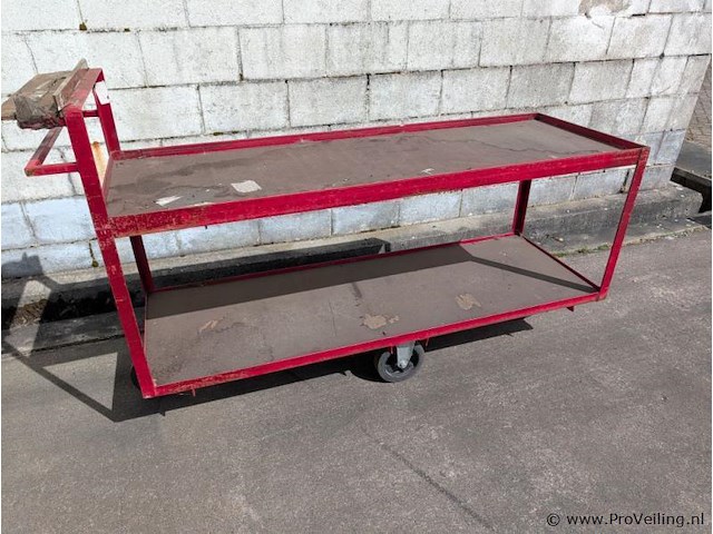 Orderpickwagen staal - afbeelding 1 van  4