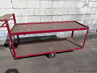 Orderpickwagen staal - afbeelding 1 van  3
