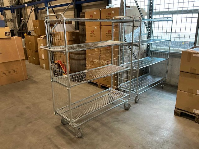 Orderverzamelwagens 124x46x158cm (2x) - afbeelding 2 van  3