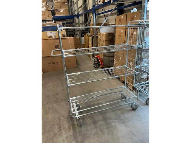 Orderverzamelwagens 124x46x158cm (2x) - afbeelding 1 van  3
