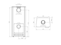 Ore - houtkachel - afbeelding 2 van  3