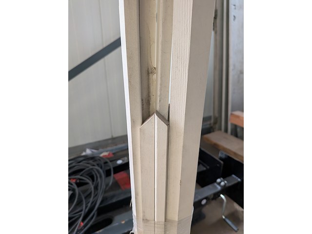 Oregon pine houten kozijn wit - afbeelding 4 van  6