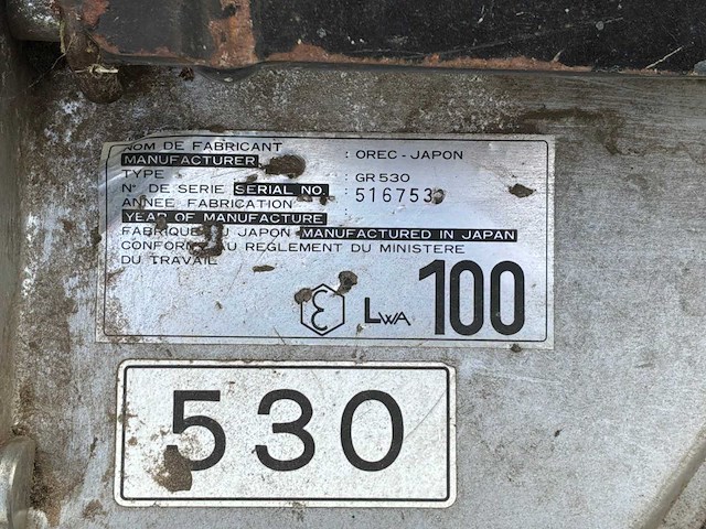 Oren gr530 grasmaaier - afbeelding 2 van  10