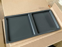 Orgalux clean carol afvalemmer met 2 handgrepen en deksel 21l - afbeelding 3 van  6