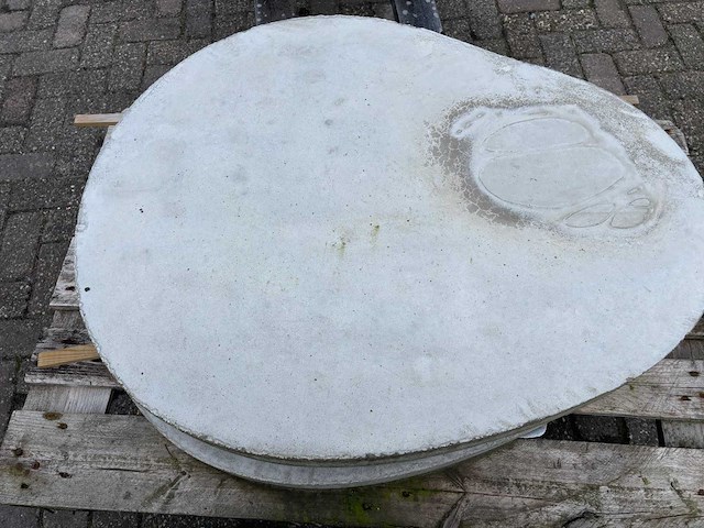 Organische tegels beton - 80 x 120 cm (5x) - afbeelding 7 van  7