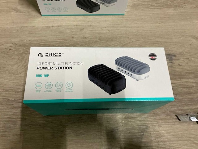Orico 10-port multi-function power station 3,5 mm terminal connector (3x) - afbeelding 4 van  4