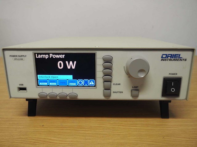Oriel instrumets - ops-q1000 - power supply | lamp voeding - afbeelding 2 van  6