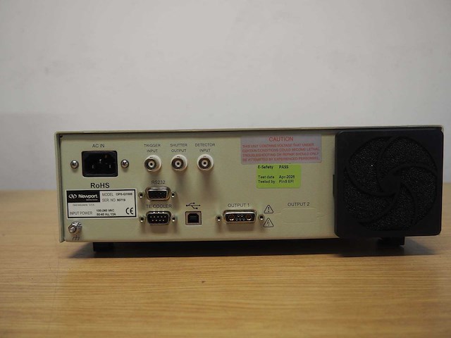 Oriel instrumets - ops-q1000 - power supply | lamp voeding - afbeelding 5 van  6