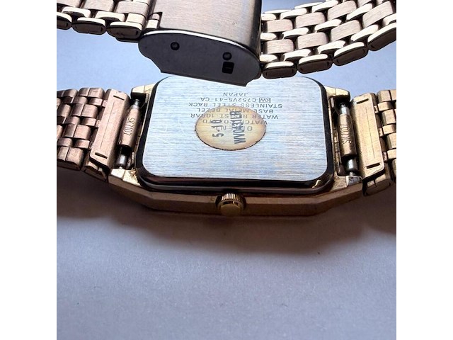 Oriënt tank watch herenhorloge - model cossy - afbeelding 7 van  7