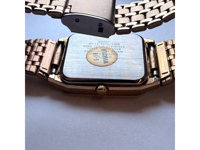 Oriënt tank watch herenhorloge - model cossy - afbeelding 6 van  6