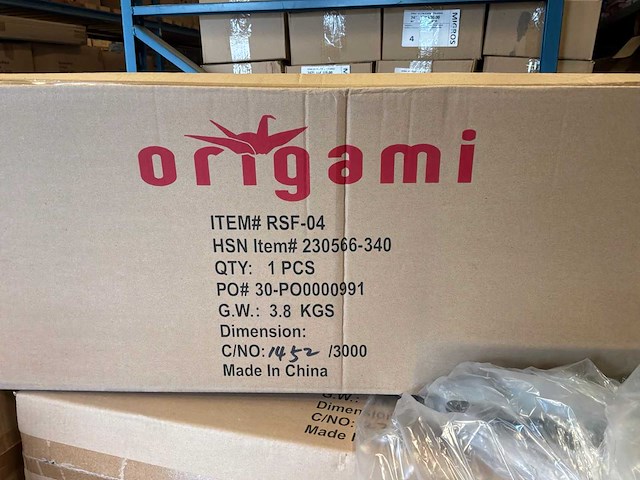Origami opvouwbaar schoenenrek (10x) - afbeelding 3 van  4