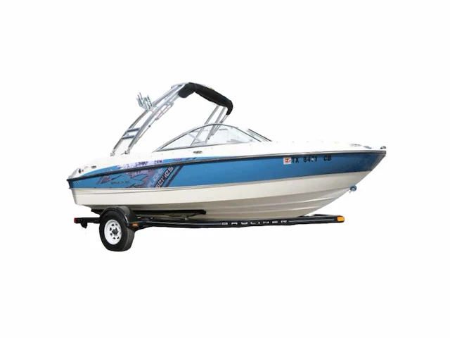 Original bayliner 185 bowrider port windshield front window - afbeelding 3 van  6