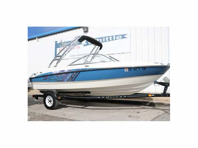 Original bayliner 185 bowrider port windshield front window - afbeelding 5 van  6