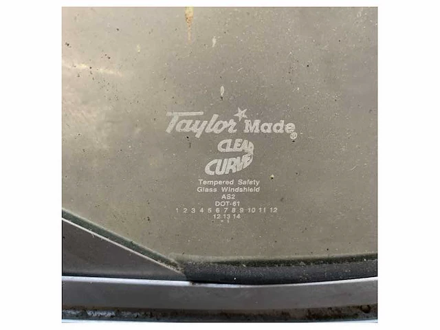 Original bayliner 185 bowrider stbd windshield front window - afbeelding 5 van  6