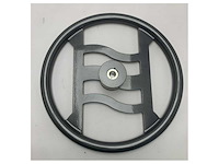 Original custom line anthracite coated steering wheel 440mm diameter - 94649 - afbeelding 2 van  10