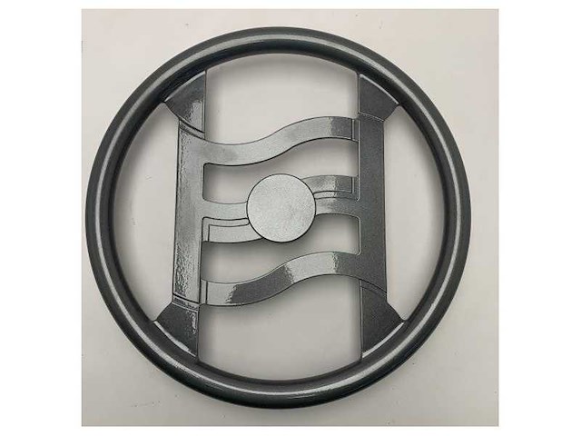 Original custom line anthracite coated steering wheel 440mm diameter - 94649 - afbeelding 7 van  10