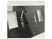 Original riva ribelle 66 black carbon dashboard panel for motor instruments - 414467 - afbeelding 2 van  3