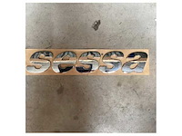Original sessa marine logo chroom - 052212 - afbeelding 3 van  3