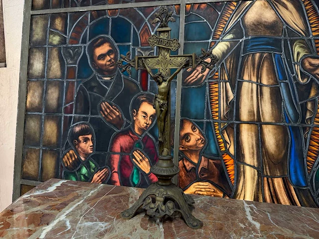 Origineel authentieke inri jezus beeld - afbeelding 1 van  3
