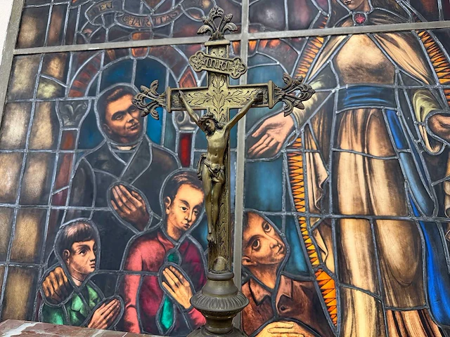 Origineel authentieke inri jezus beeld - afbeelding 2 van  3