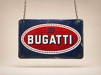 Origineel bugatti reclamebord - afbeelding 1 van  1