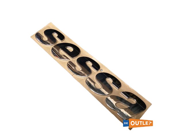 Origineel sessa marine logo chroom - 052212 - afbeelding 1 van  3