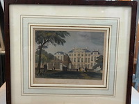 Originele 19de eeuwse staalgravure. paleis het loo - afbeelding 1 van  5