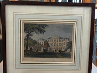 Originele 19de eeuwse staalgravure. paleis het loo - afbeelding 2 van  5
