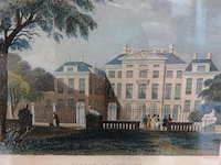 Originele 19de eeuwse staalgravure. paleis het loo - afbeelding 3 van  5