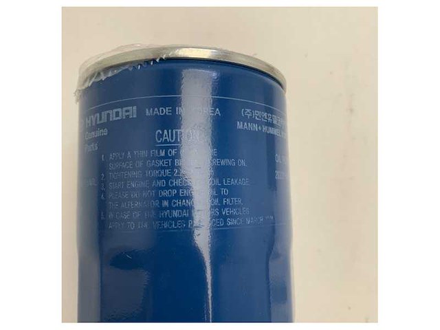 Originele hyundai 26330-4a001 oliefilter - afbeelding 2 van  3