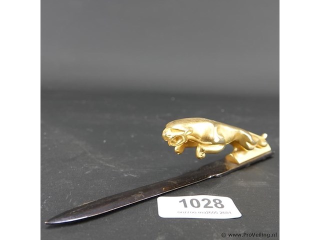Originele jaguar briefopener - afbeelding 1 van  5