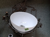Originele oude zware olie hanglamp, weegt ongeveer 25 kilo - afbeelding 1 van  3