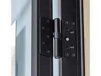 Originele stalen binnendeur met kozijn - afbeelding 2 van  2