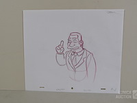 Originele tekening met certificaat - afbeelding 1 van  8