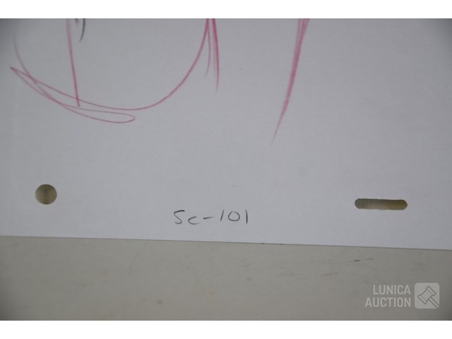 Originele tekening met certificaat - afbeelding 5 van  8