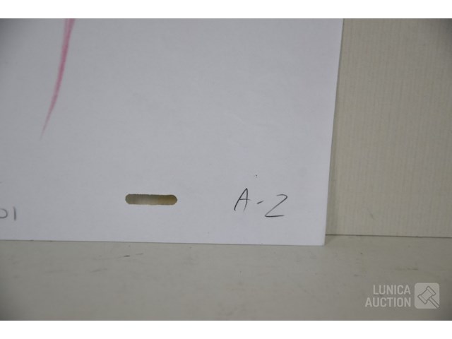 Originele tekening met certificaat - afbeelding 6 van  8