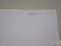 Originele tekening met certificaat - afbeelding 7 van  8