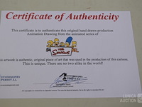 Originele tekening met certificaat - afbeelding 8 van  8