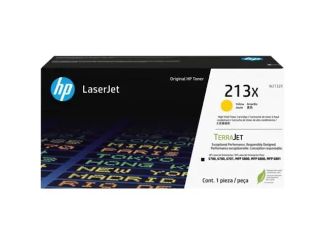 Originele toner hp, w2132x/213x geel, geel - afbeelding 1 van  1