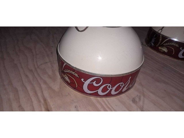 Originele usa coors biljartlamp - afbeelding 2 van  2